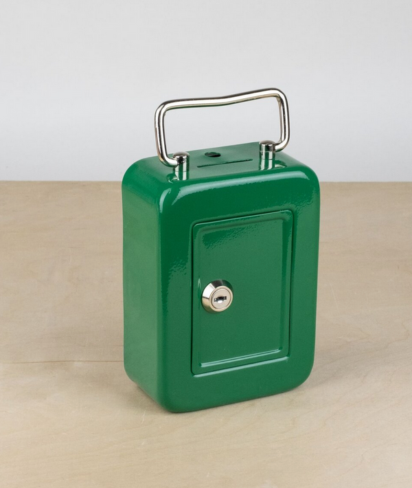 Italian Vertical Money Box – Green