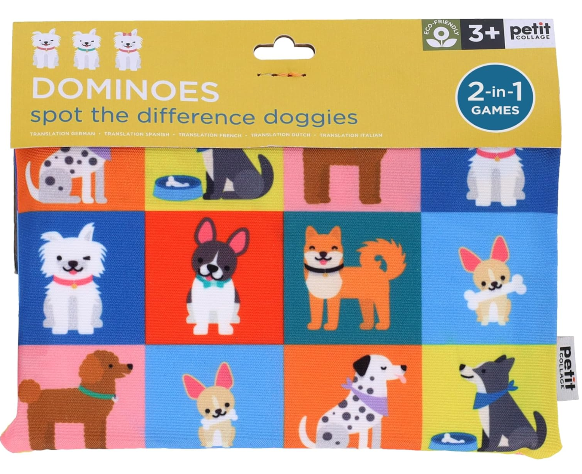 Dominoes – Spot the Difference Doggies 2-in-1 games