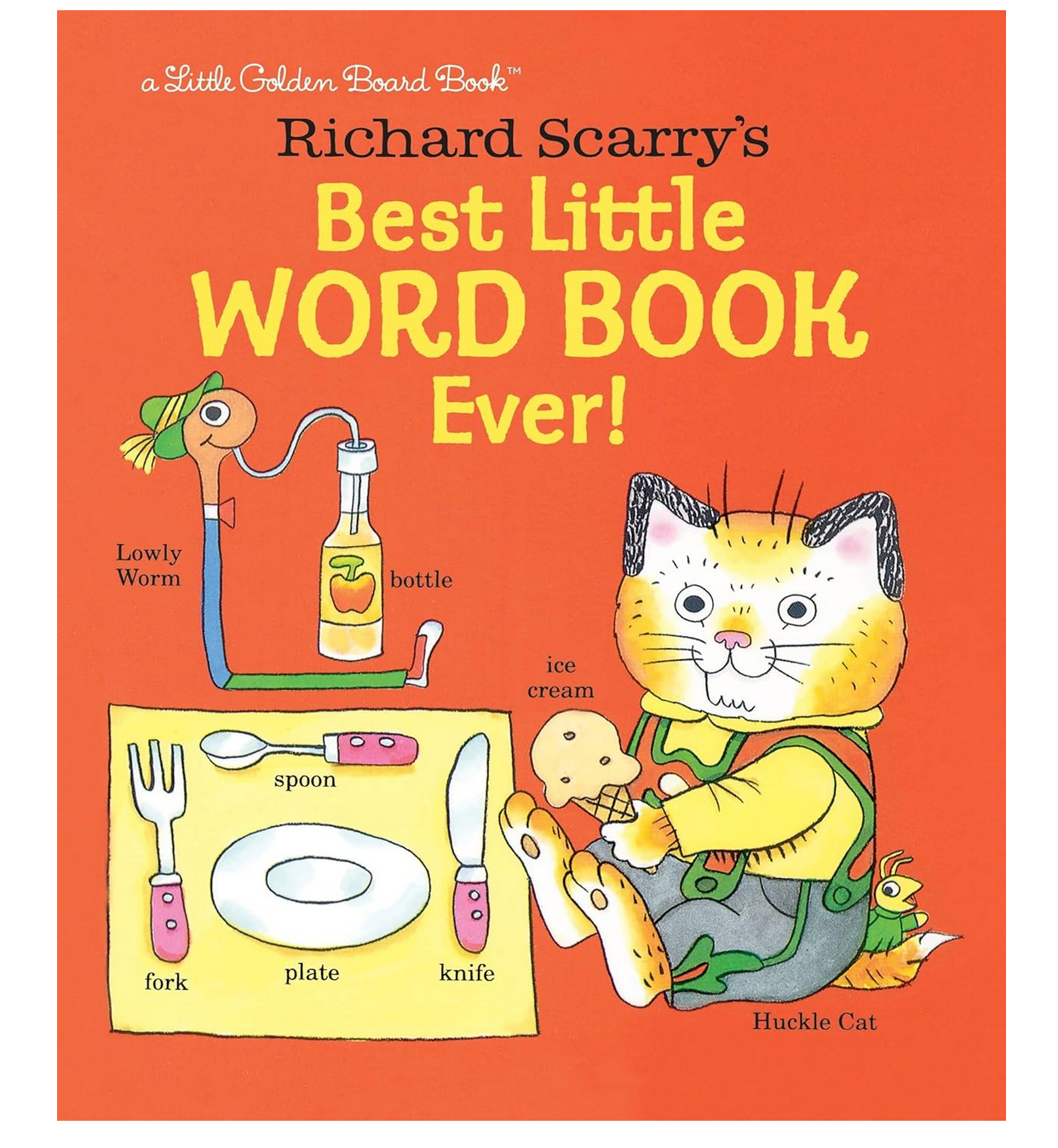 Richard Scarry's Best Little Word Book Ever! (Little Golden Board Book)