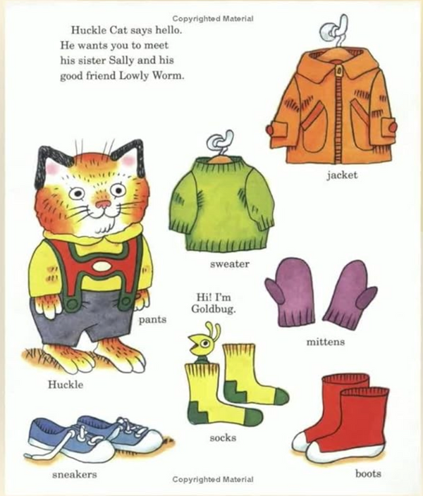 Richard Scarry's Best Little Word Book Ever! (Little Golden Board Book)