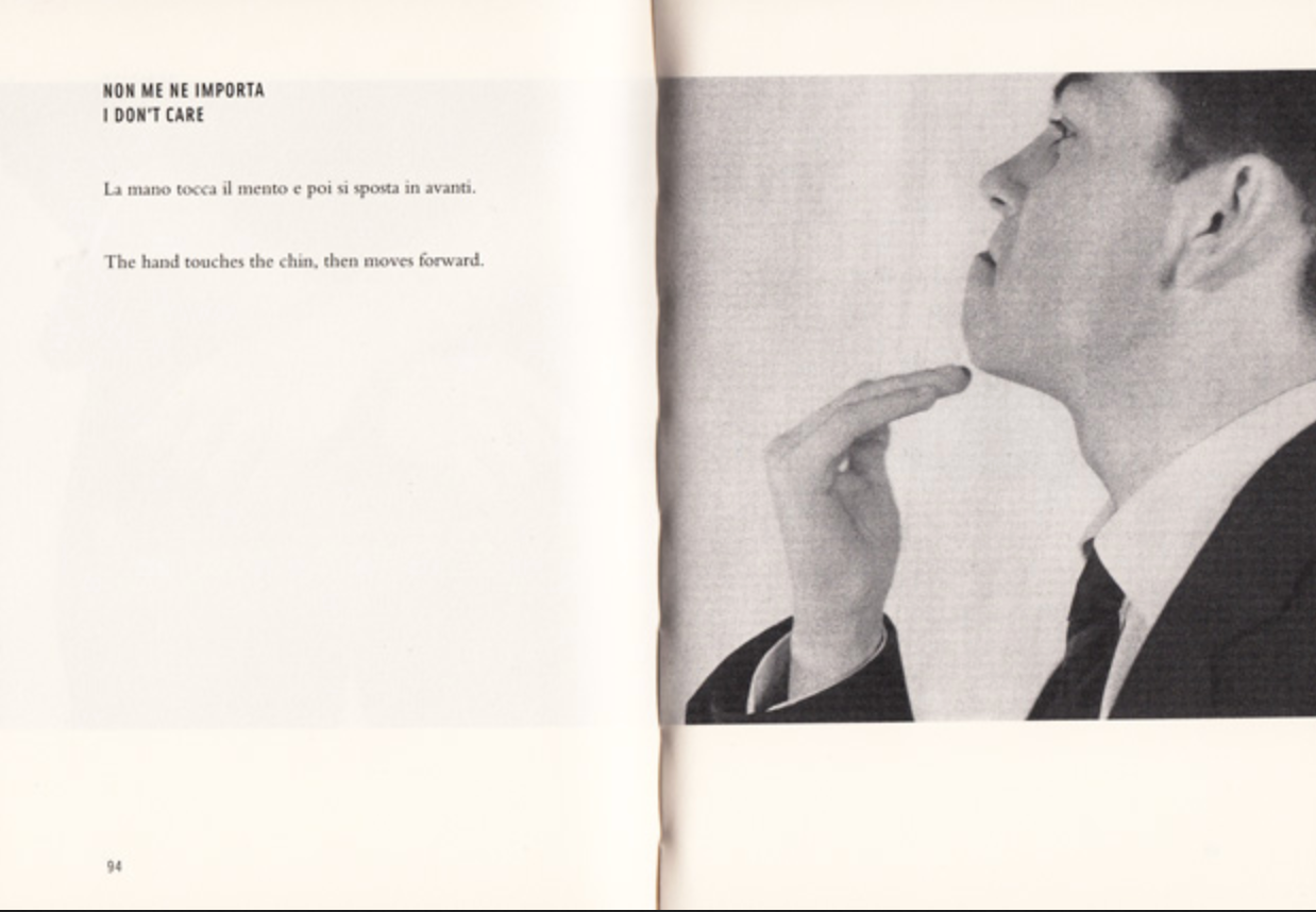 Speak Italian: The Fine Art of the Gesture – by Bruno Munari