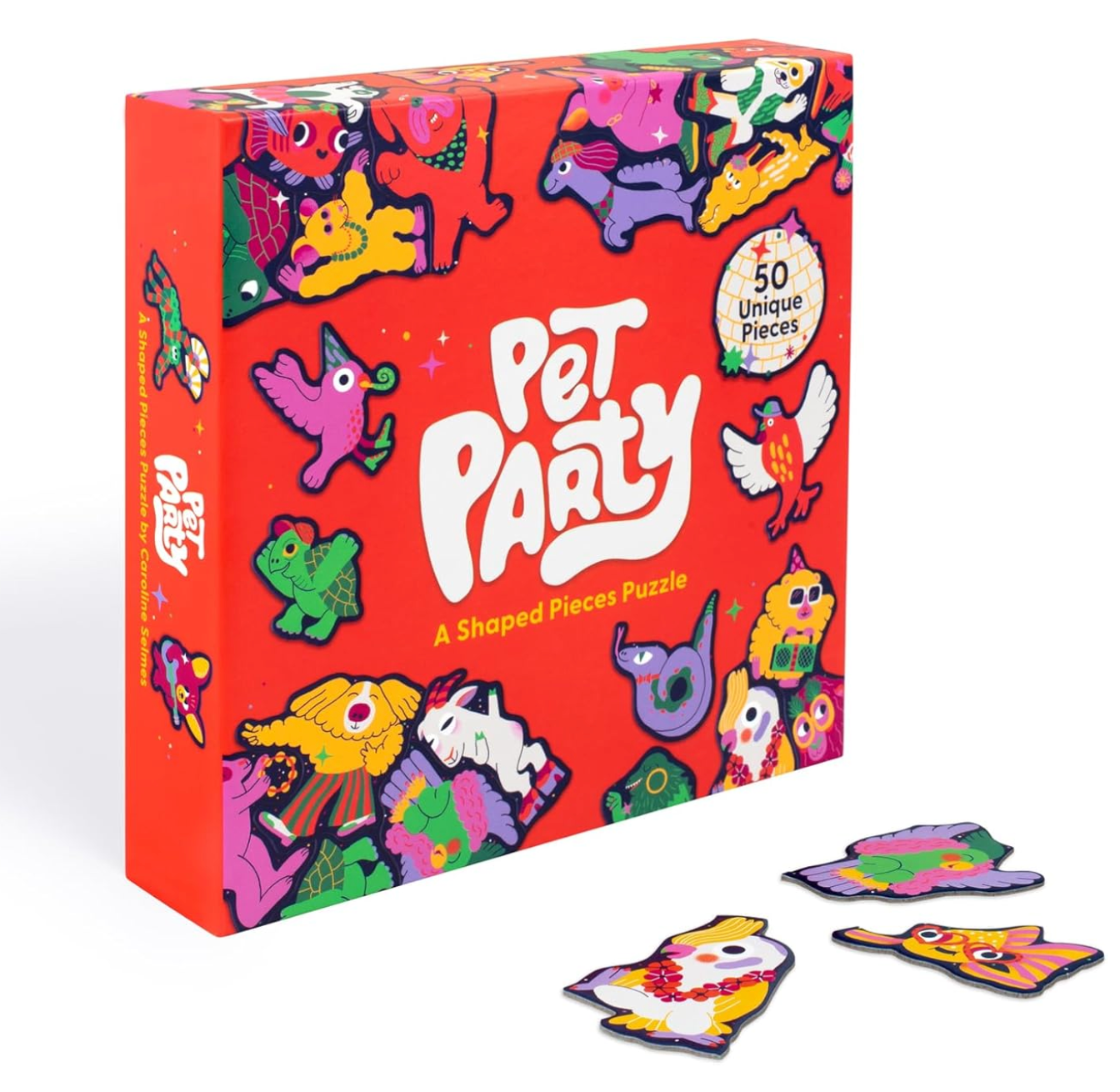 Pet Party: A Shaped Pieces Family Puzzle