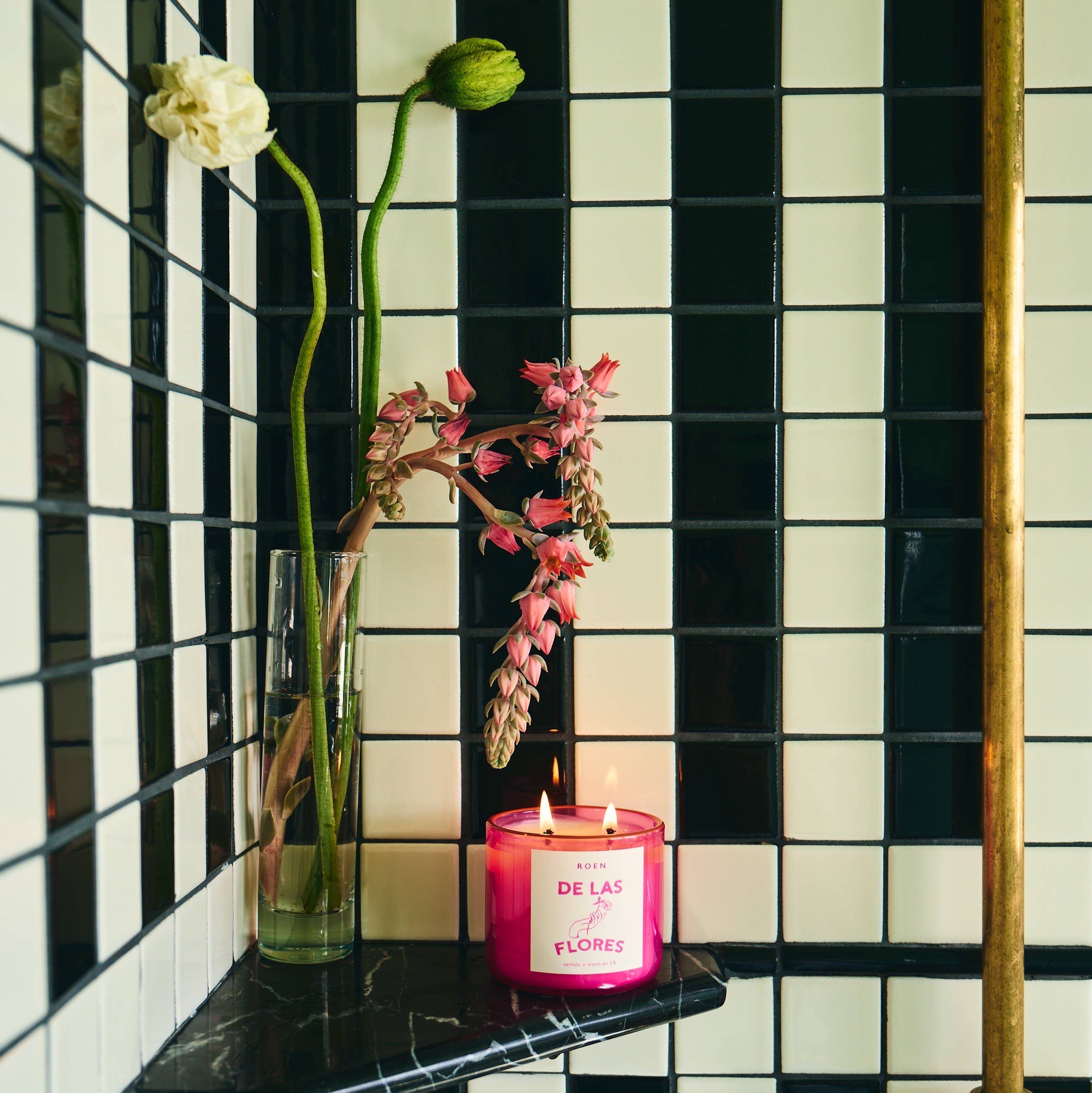 De Las Flores Candle by Roen