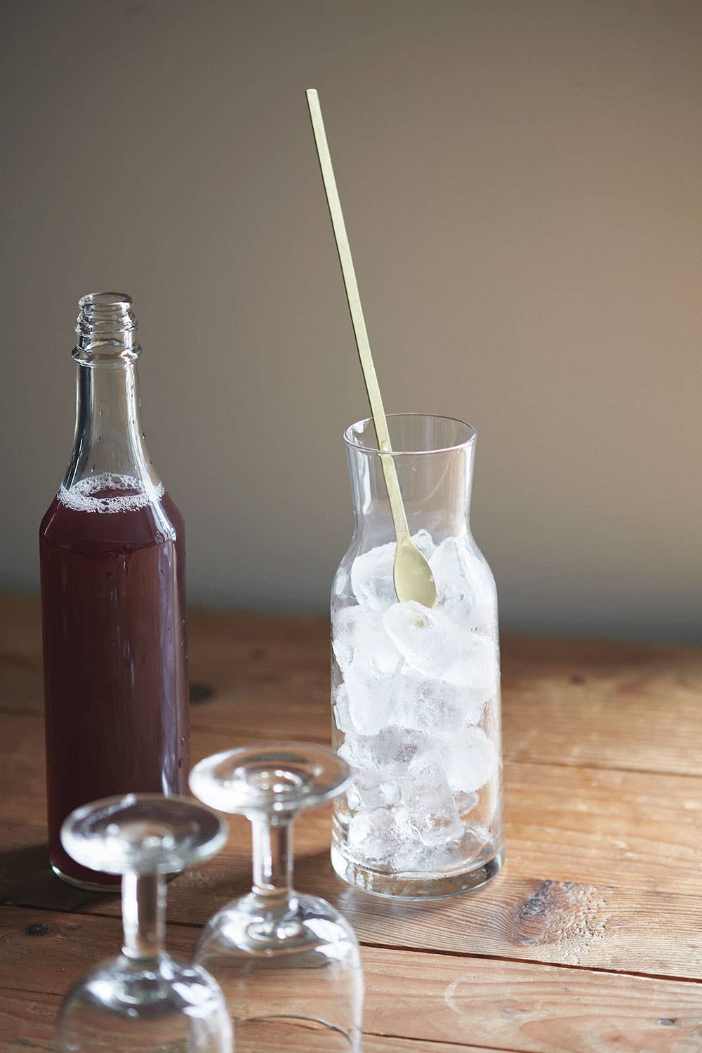 Fog Linen Brass Muddler Cocktail Spoon