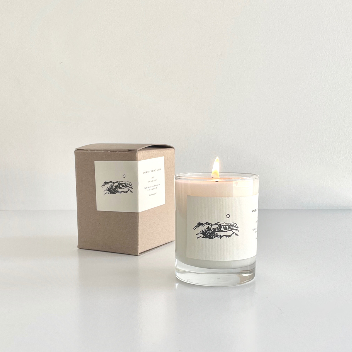 Land - Cedar, Sage, and Grass Soy Candle; 7oz