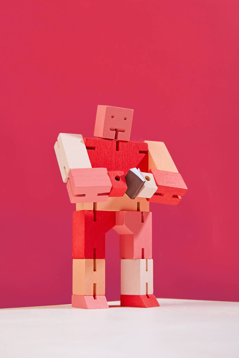 Cubebot Capsule Collection Small - Red Multi