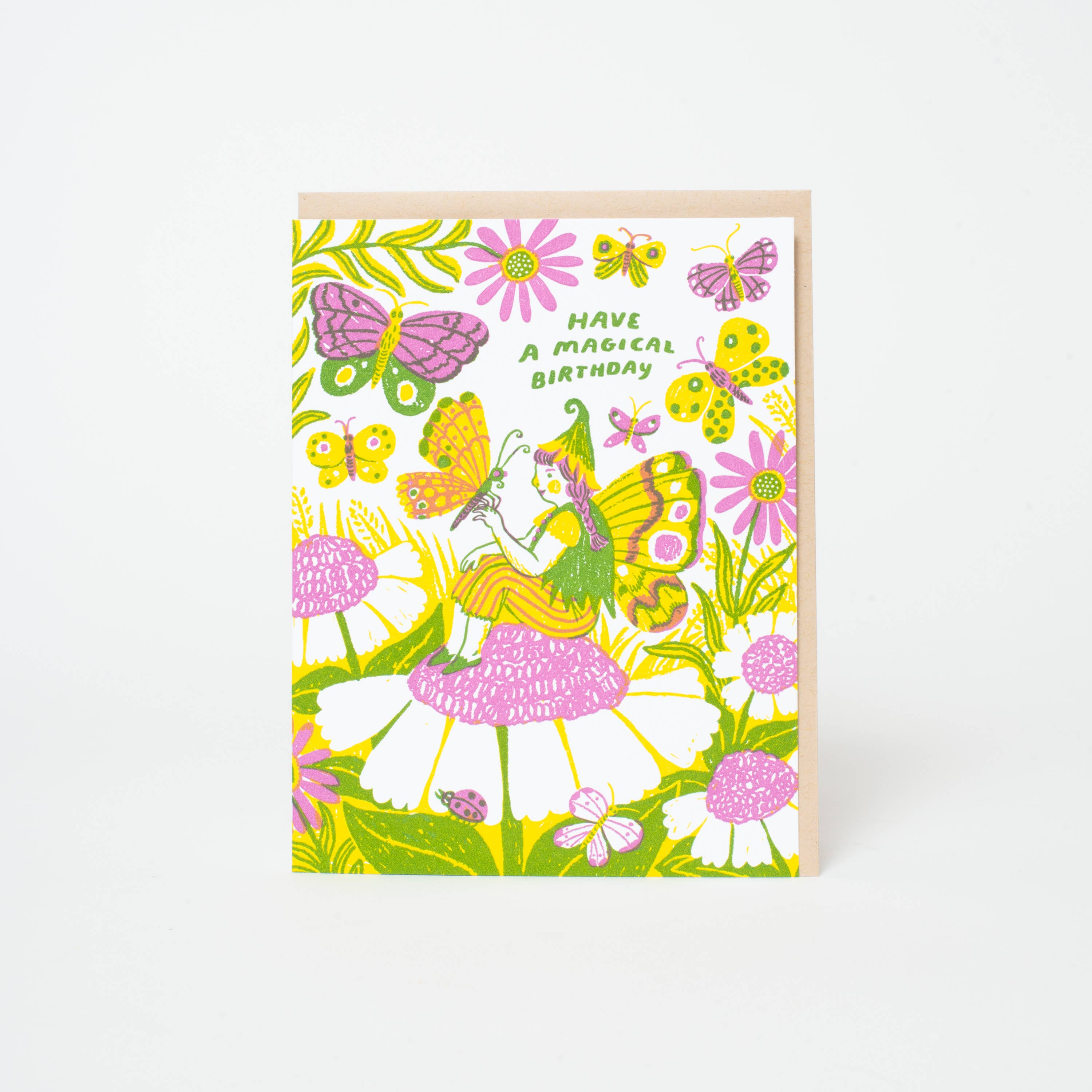 Have a Magical Birthday Fairy card by Phoebe Wahl