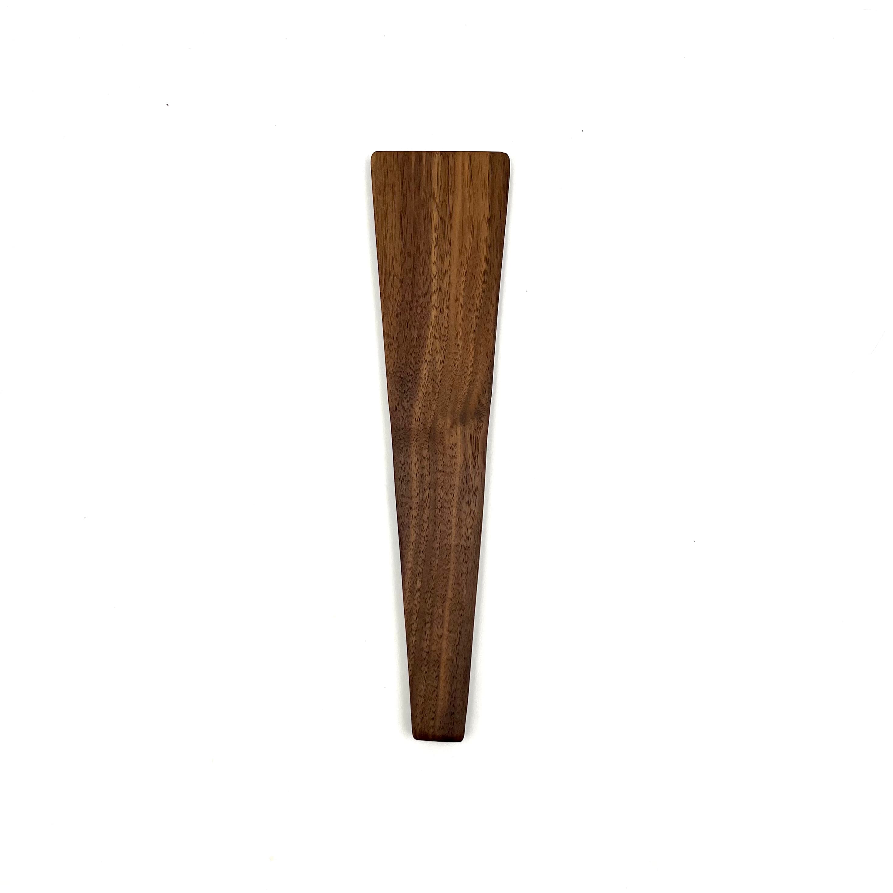 Walnut Wooden Scraper Spatula – 10" J Brody