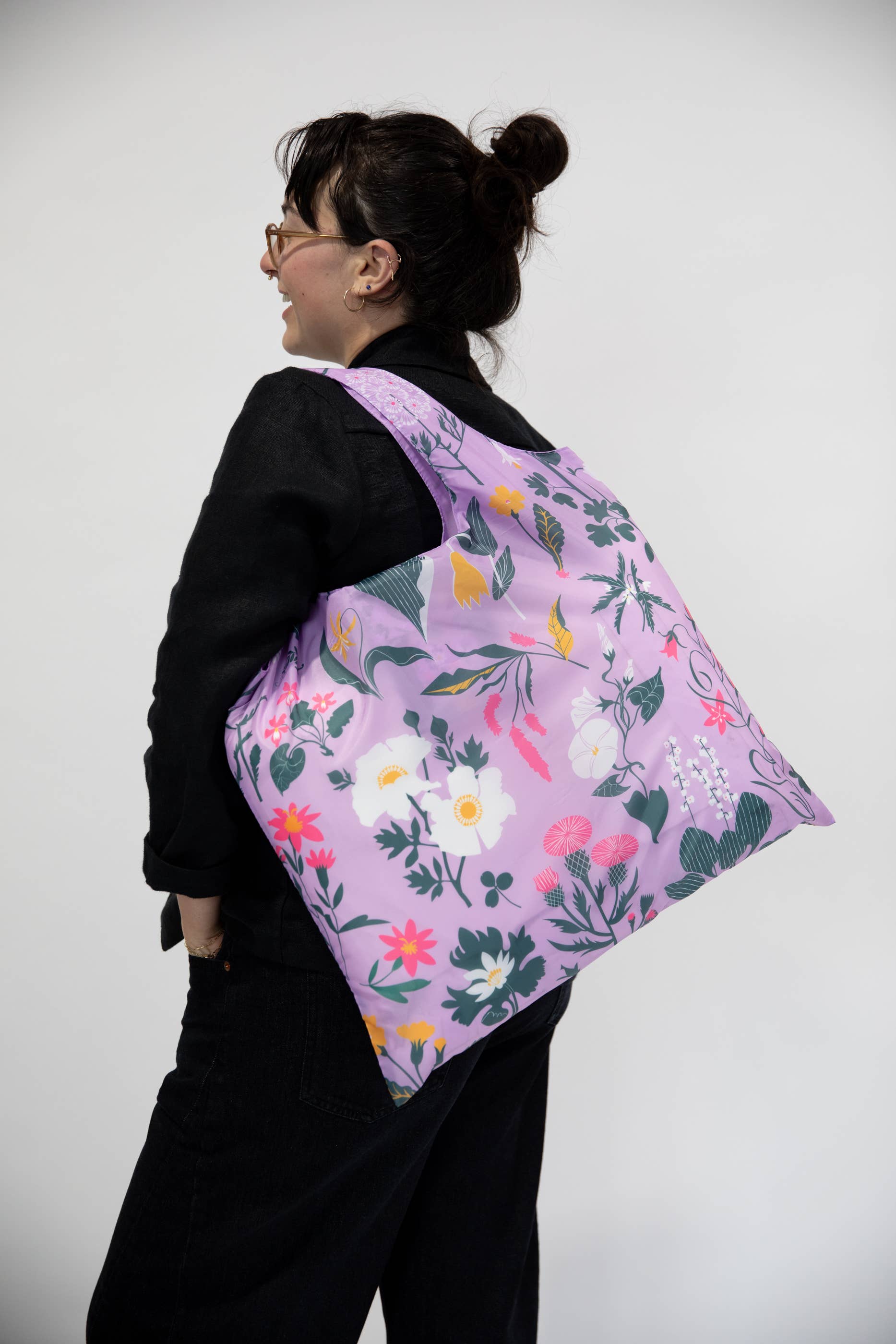 Floral Art Sack® by Banquet Workshop - Reusable Tote Bag