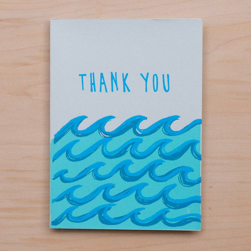 Thank You Waves Card