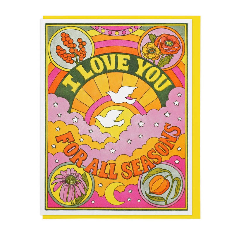 Lucky Horse Press I Love You For All Seasons Card