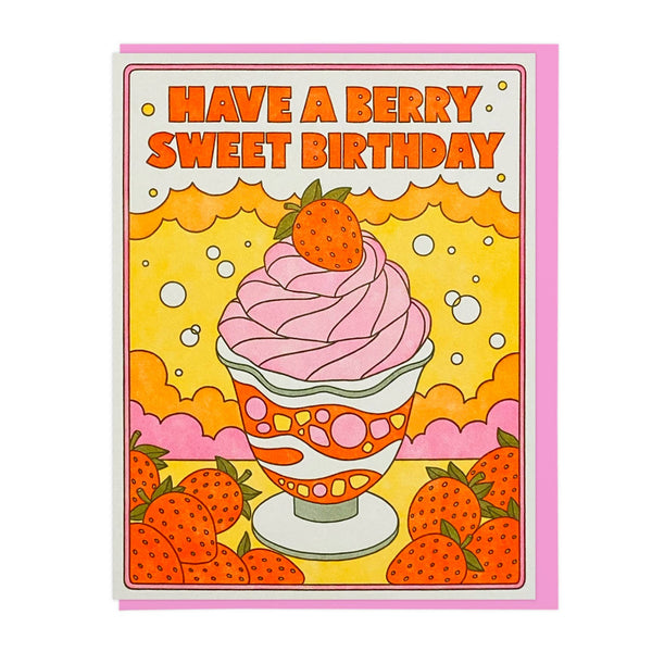 Lucky Horse Press Have a Berry Sweet Birthday Card