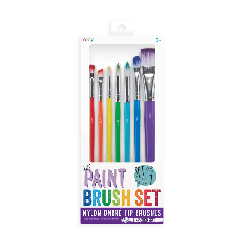ooly Lil' Paint Brushes – Set of 7