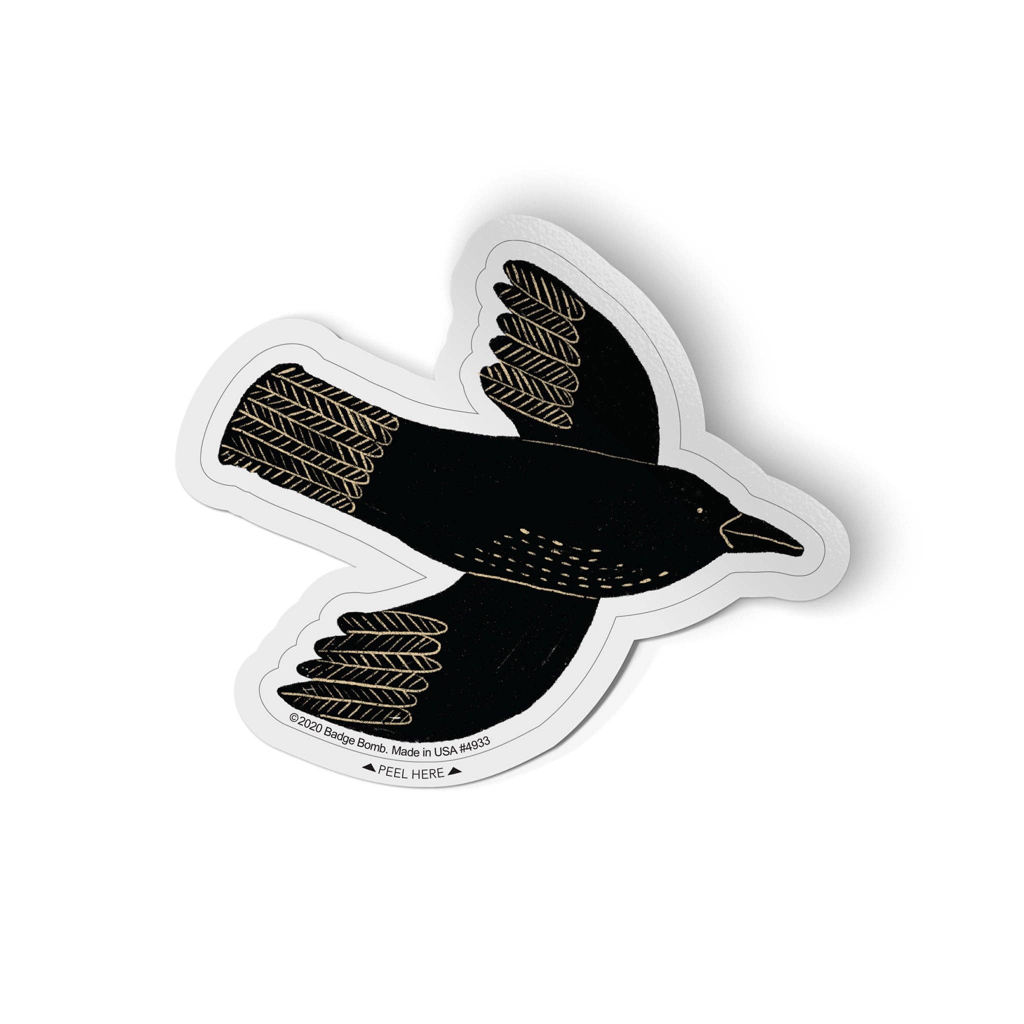 Black Raven Sticker