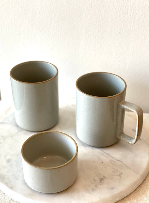 Hasami Porcelain Mug, Gloss Grey