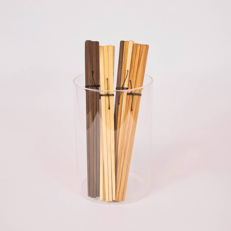 Collin Garrity Wood Chopsticks – Set of 6, walnut