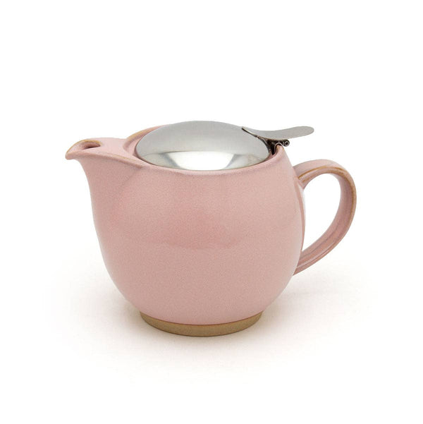 Zero Japan Ceramic Teapot w/ Mesh Infuser – Sakura Pink, 15oz