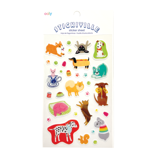 Stickiville sticker sheet - Quirky Dogs