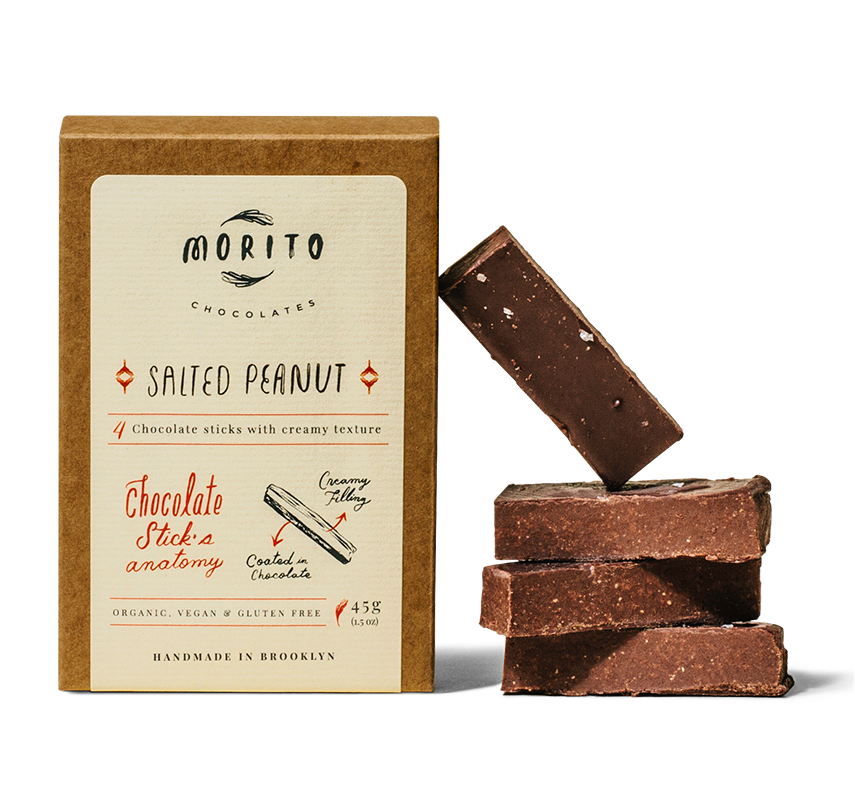 morito Salted Peanut Chocolate Sticks