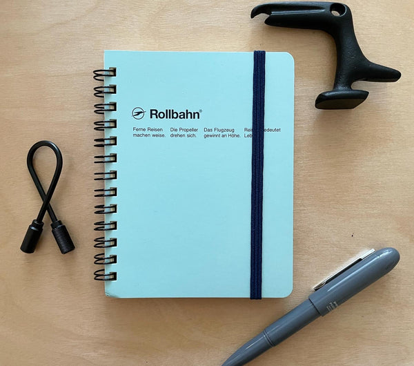 Rollbahn Spiral Notebook – Sky Blue