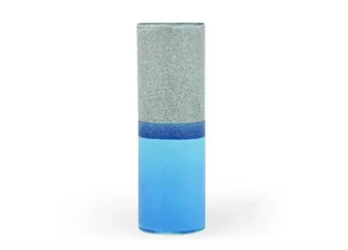 Porcelain Colorful Cylinder Vase – Blue/Turquoise