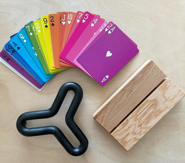 Fredericks & Mae Rainbow Deck of Playing Cards