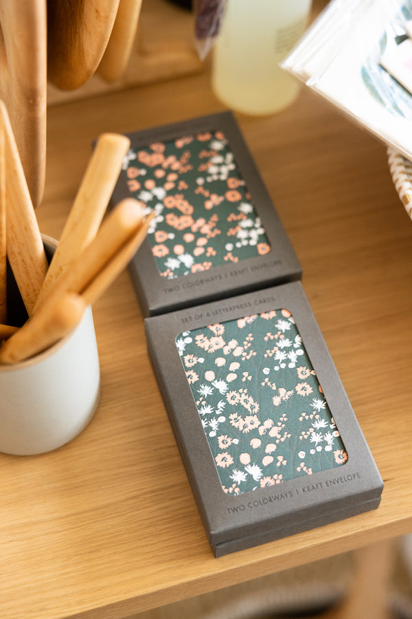 Winter Bloom Mixed Cards – Set of 6