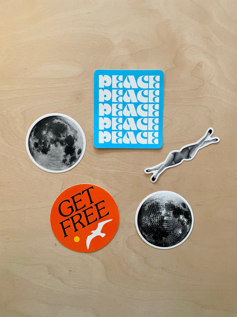Peace Vinyl Sticker
