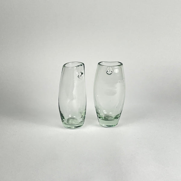 Handblown Glass Wall Vase