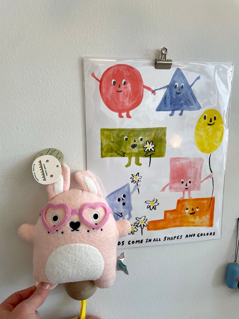 Pink Rabbit Plush Toy - Ricebonbon