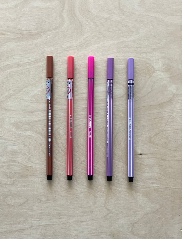 Stabilo Pen 68 single (various colors)