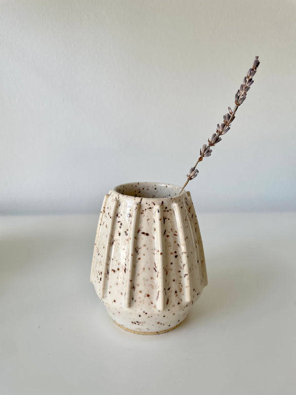 Stoneware Bud Vase – Narrow
