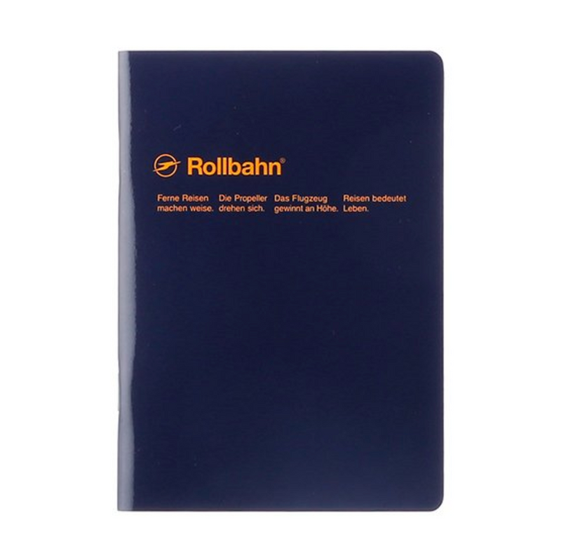 rollbahn note notebook navy