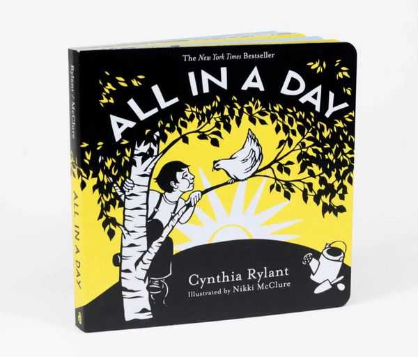 Nikki McClure All in a Day – Board Book by Cynthia Rylant