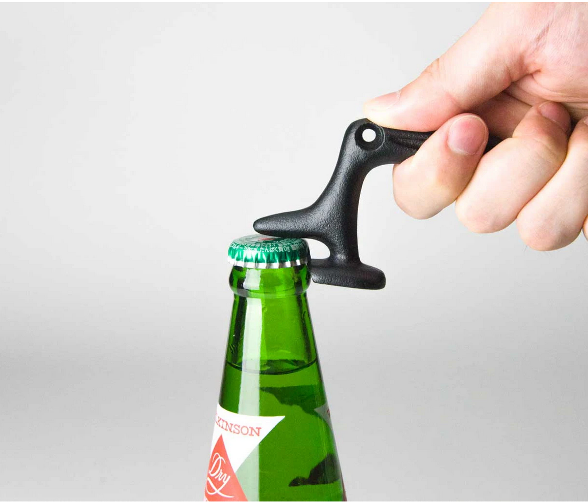 Japanese Cast Iron Crow Bottle Opener