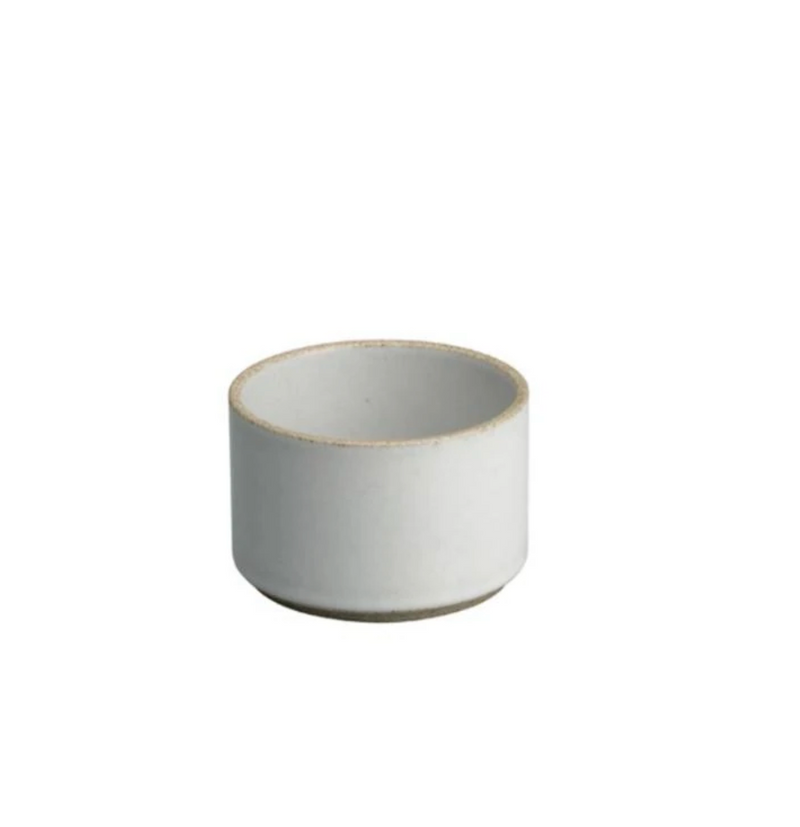 Japanese Porcelain Small Bowl, Gloss Grey