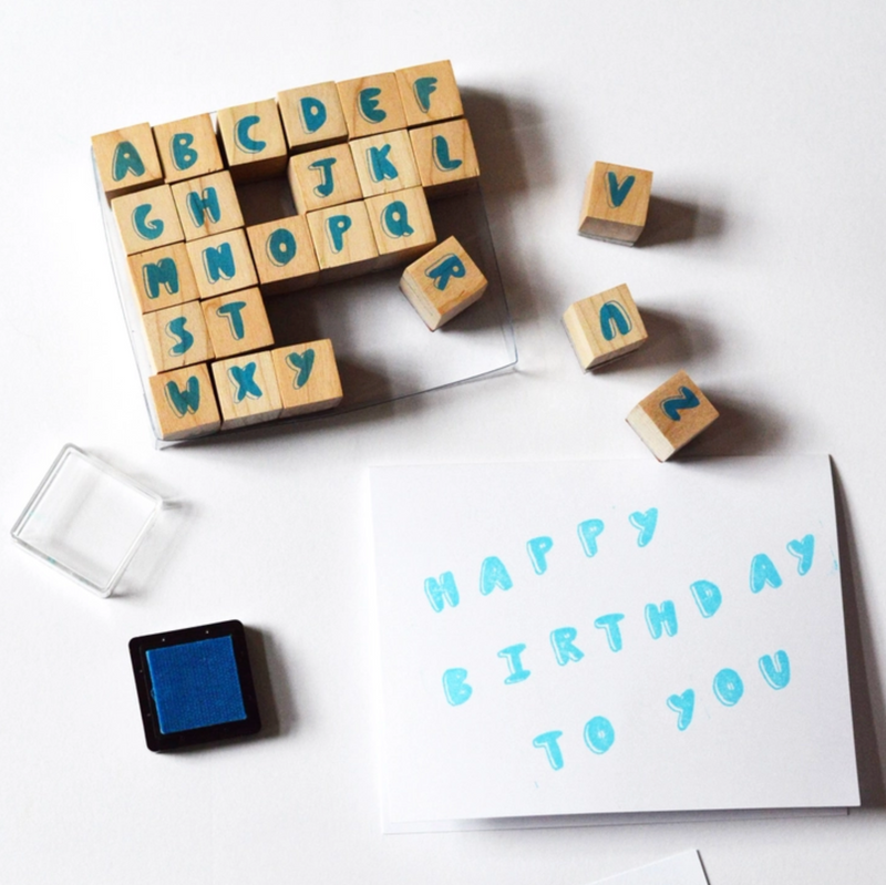 yellow owl workshop Alphabet Stamp Kit