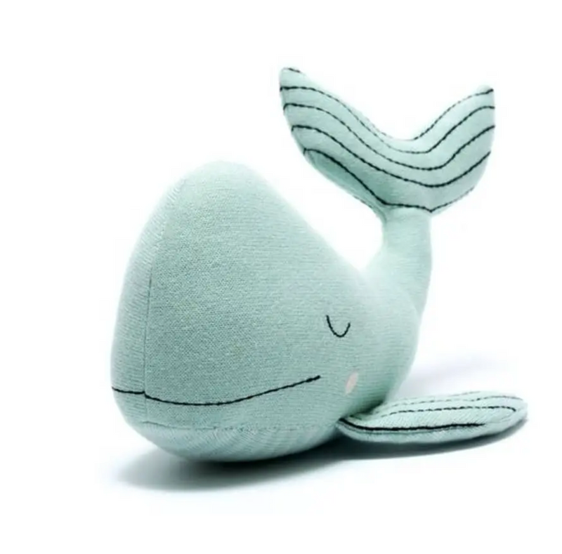 Best Years Whale Plush Toy – Knitted Organic Cotton