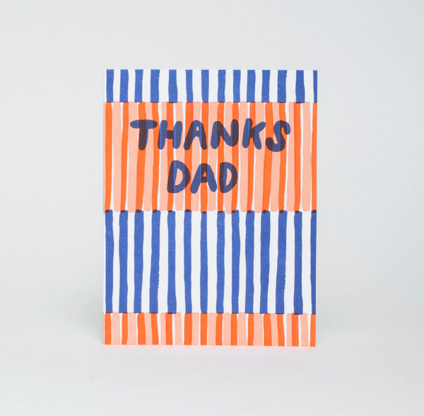 Thanks Dad Card – Stripes