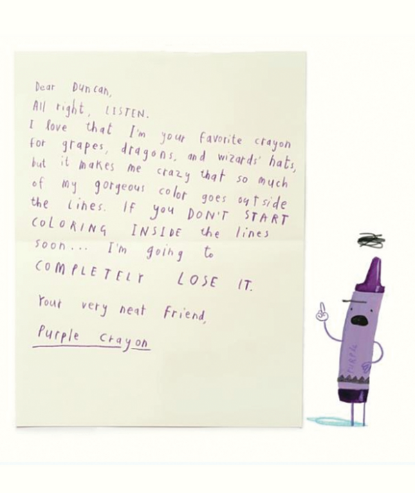 The Day the Crayons Quit – by Oliver Jeffers & Drew Daywalt