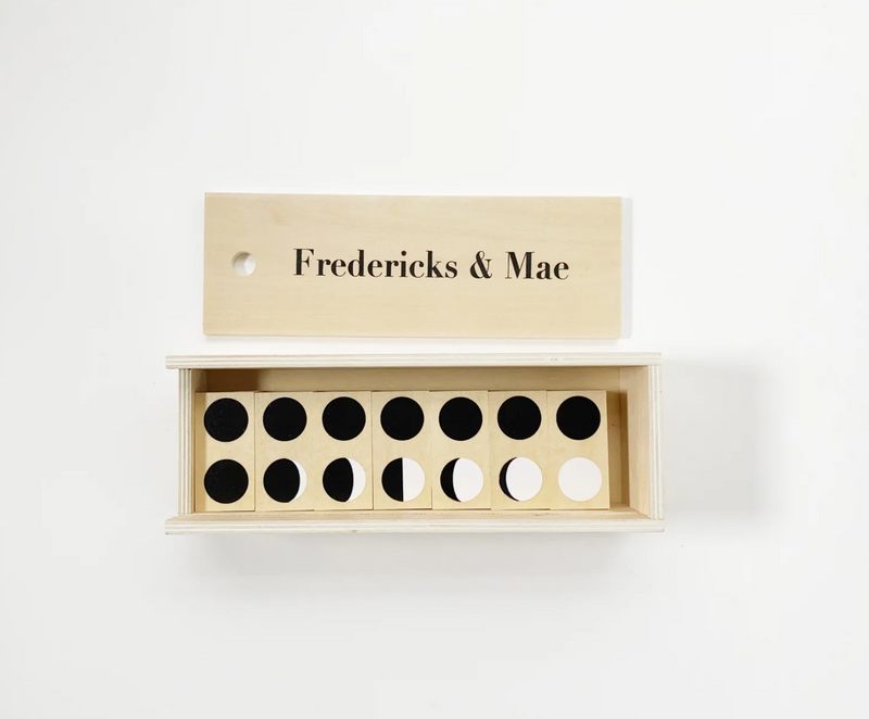fredericks & mae Moon Dominoes Set