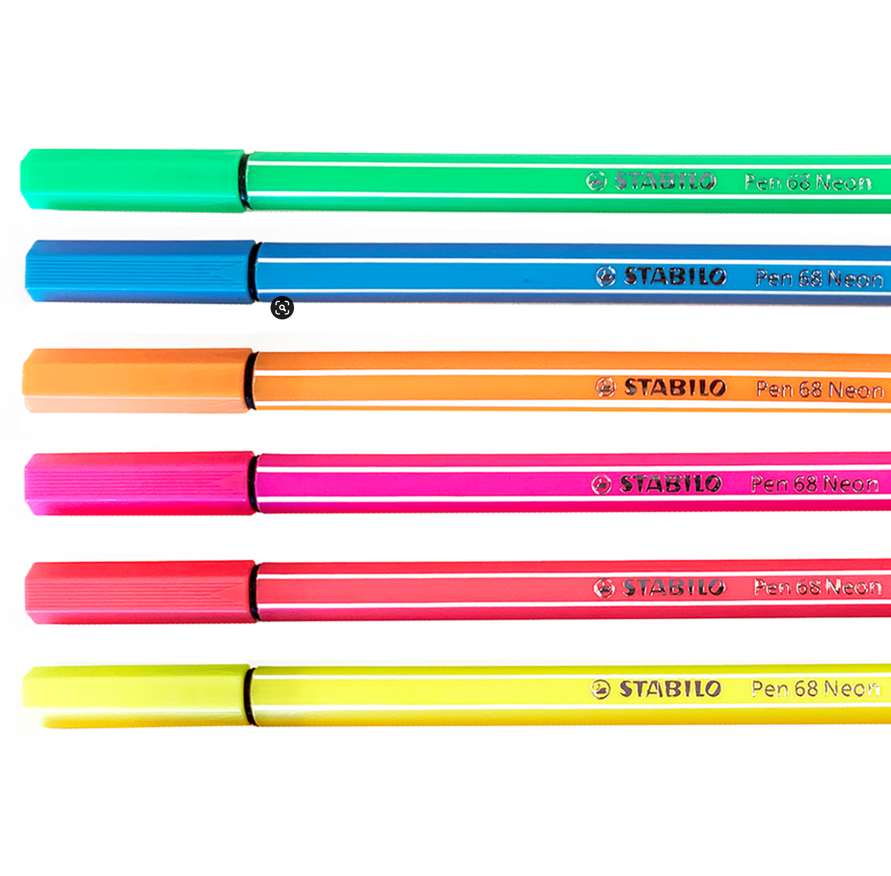 Stabilo Pen 68 – Set of 6, Neon
