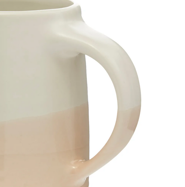 SCS-S03 mug – white / pink beige 320ml