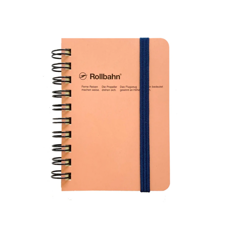 Rollbahn Spiral Notebook – Blush Pink (mini memo)