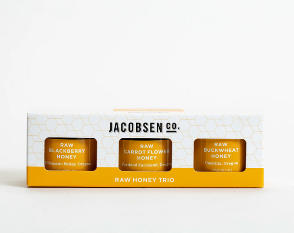 Jacobsen Raw Honey Sampler Set of 3