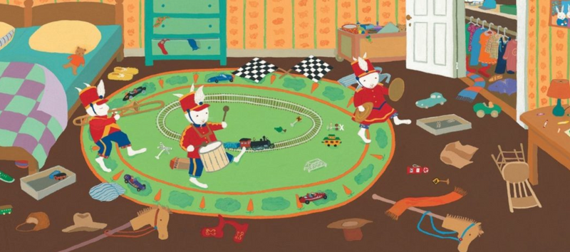 The Bunnies are not in Their Beds – by Marisabina Russo