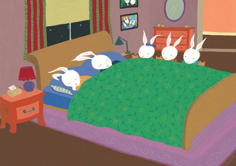 The Bunnies are not in Their Beds – by Marisabina Russo