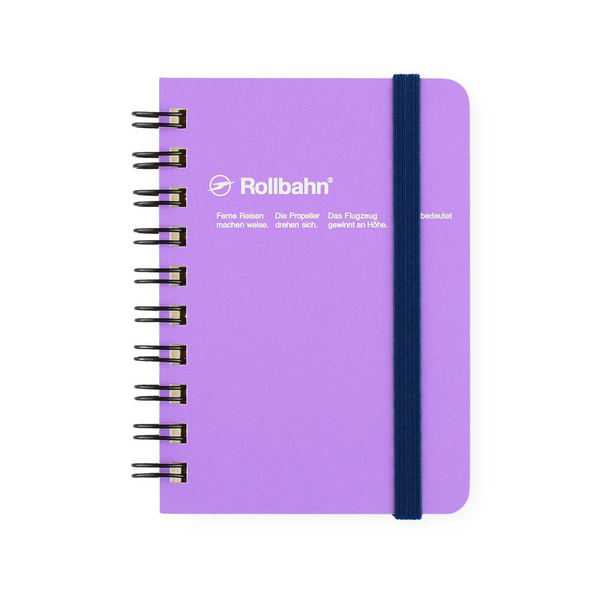 delfonics Rollbahn Spiral Notebook – Light Purple (mini memo)