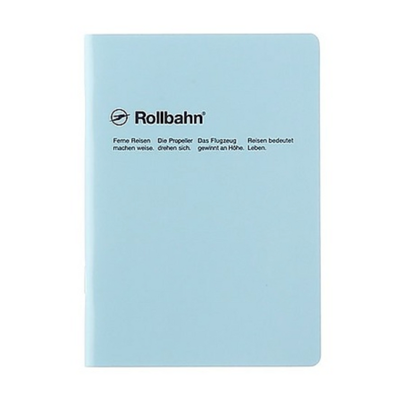 Delfonics Rollbahn 'Note' Notebook – B6 (light blue)