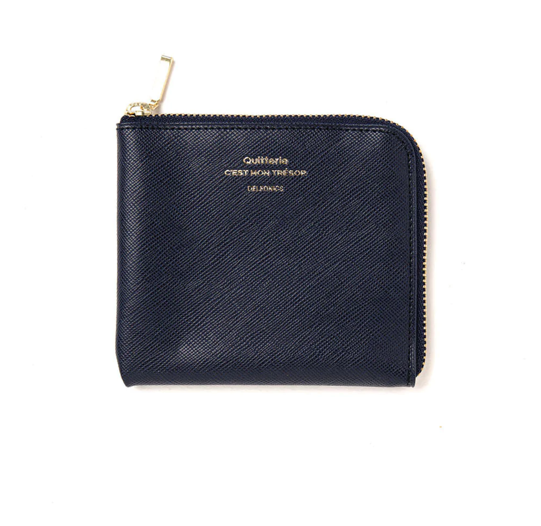 Delfonics Quitterie Half Zip Wallet – Navy